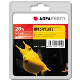 AgfaPhoto APET163BD cartuccia d'inchiostro 1 pz Nero