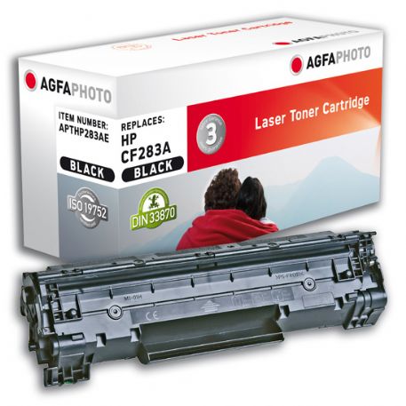 AgfaPhoto APTHP283AE cartuccia toner 1 pz Nero