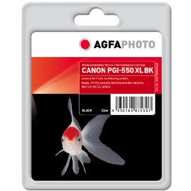 AgfaPhoto APCPGI550XLB cartuccia d'inchiostro 1 pz Nero